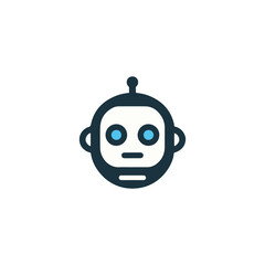chat bot logo, ai bot logo, robot AI logo
artificial intelligence logo, Robot icon, Virtual smart assistant Bot icon. Robot head with speech bubble