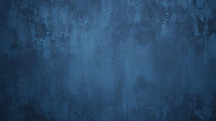 Obraz premium Dark blue grunge plaster texture background, symbolizing depth and resilience in artistic abstraction