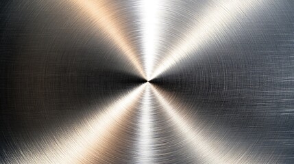 Sleek Brushed Nickel Texture - High-Detail Close-up Photograph of Smooth Metal Surface