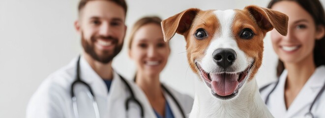 The dedicated and professional Veterinarian Team is wholeheartedly committed to delivering exceptional care for pets while also emphasizing the significance of teamwork within veterinary services