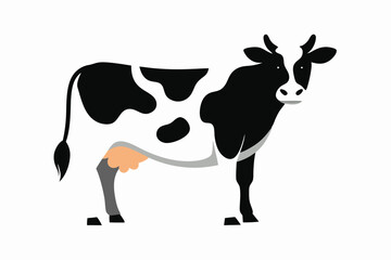 A cute Cow vector illustration