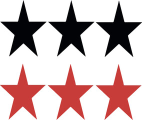 Fototapeta premium Star Shape Vector Illustration