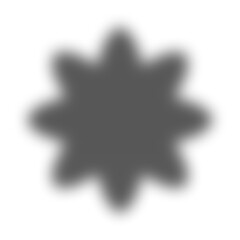 cloud shadow computing icon or The shadow of a sunflower