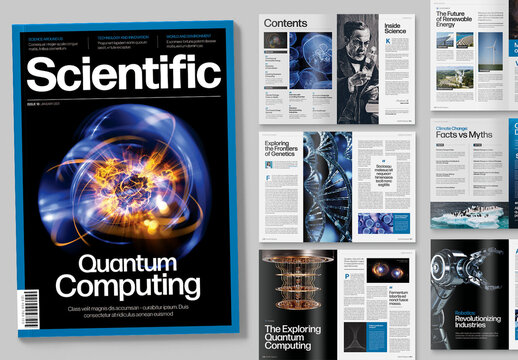 Science Magazine Template