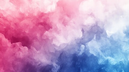 Fototapeta premium A vibrant blend of pink and blue smoke creating a dreamy atmospheric effect suitable for backgrounds and design projects.