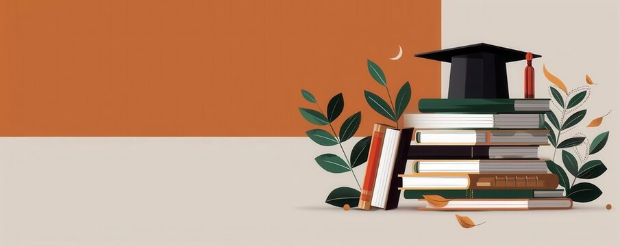 Extracurricular activities, students seizing new opportunities, flat design illustration