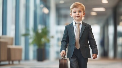 Little Executive in the Making 