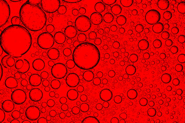 Red macro bubble texture,Macro red bubble texture close-up,red macro bubbles,Backgrounds, Abstract...