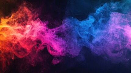 Abstract Smoke Art