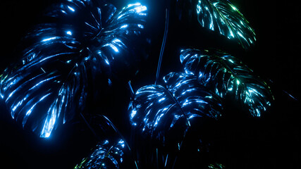 omega flora ii: cyan breeze [metallic art life]