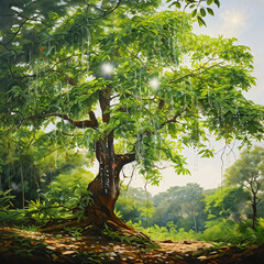 Obraz premium tree in the forest
