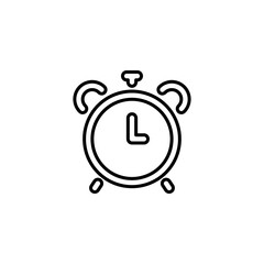 Alarm icon. Clock icon. Time icon. 