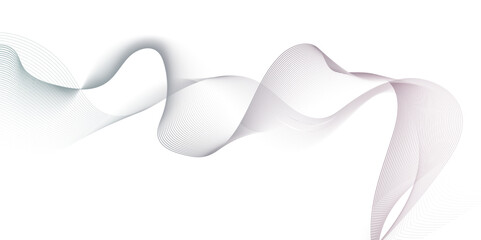 	
Abstract grey wavy lines Digital frequency track equalizer background. Curved wave smooth stripe seamless pattern. Wave lines created using blend tool. graphic design template banner business wave.