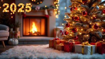 Merry Christmas to New Year 2025: Santa's Spectacular Gift Collection - A Festive Journey