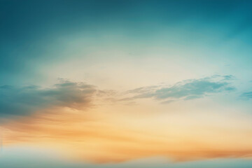 Emotional Journey: From Calm Tranquility to Warm Optimism Through Seamless Gradient Transitions