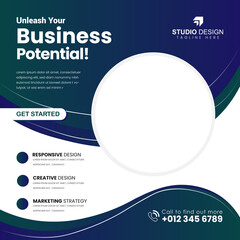 social media flyer design