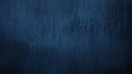 Obraz premium Blue grunge concrete wall texture with a vintage background, grunge, blue, vintage