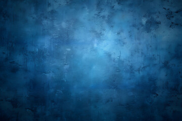 Obraz premium Dark Blue Grunge Textured Background with Subtle Scratches and Distressed Finish.