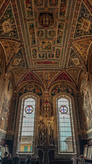Fototapeta premium interior of the church of st mary