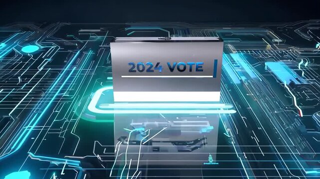 Digital Representation of Electronic Voting for the 2024 Elections Generative AI