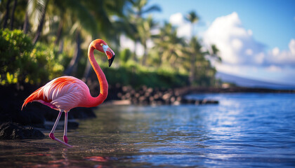 Fototapeta premium Flamingo