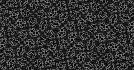Fototapeta premium black and white seamless pattern background