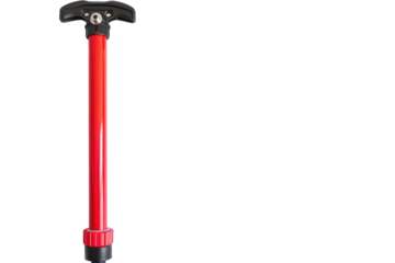 Bicycle Pump Isolated on Transparent Background.