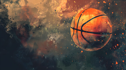 Fototapeta premium Basketball background