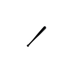 black pencil isolated on white