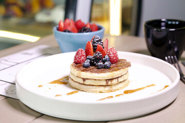 Waffles de nutela