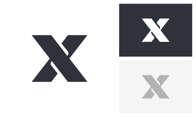 X logo, letter x, initial x logo design