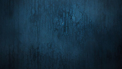 Obraz premium Background image of blue grunge textured surface with watercolor splotches for wallpaper cover design