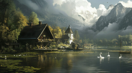 Fototapeta premium lake bled