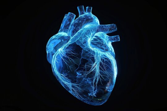 Holographic scan of human heart