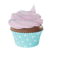 cupcake on transparent background