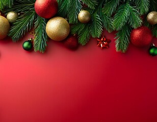 Merry Christmas and happy New Year background