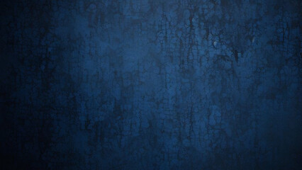 Fototapeta premium Patrón de fondo azul abstracto en diseño de textura grunge colores azul verde y turquesa en ilustración pintada moteada y sucia 