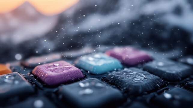 Snowflake Computer Key Caps Mechanical Keyboard Keycaps Images – Browse 1,083 Stock Photos, Vectors ...