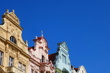 Historische Altstadt von Pilsen in Tschechien
