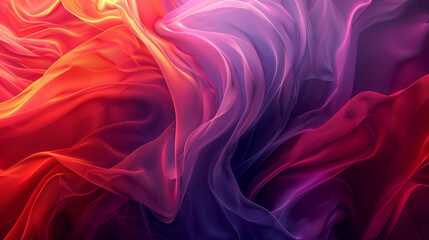 Obraz premium Elegant Flowing Shapes. Premium Organic Background