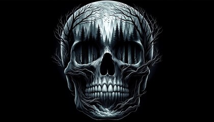 Enchanted Forest with Black