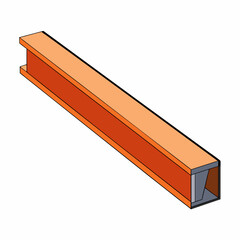 Realistic, Building beam  Art vector illustration