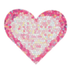 mosaic heart