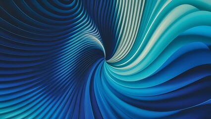 Fototapeta premium Abstract background with colorful gradient. Blue vibrant graphic wallpaper with stripes design