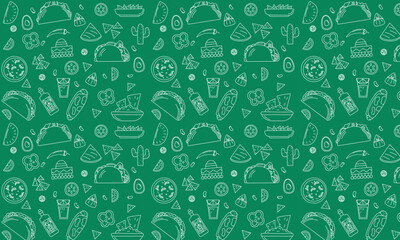 Mexican food pattern