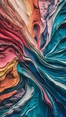 Abstract multicolor texture