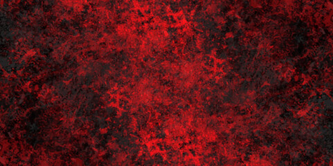 Trendy living coral color texture of a concrete wall with cracks and scratches. limestone textured background. Decorative red panoramic background texture. Vintage texture of plaster or grungy marble.