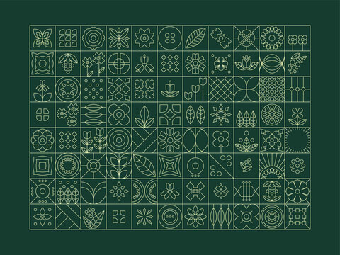 Outline Ornamental Art work