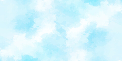 gradient light white sky background with fluffy clouds .Nature landscape in environment day horizon skyline view .cloudy in sunshine calm bright winter air background .	