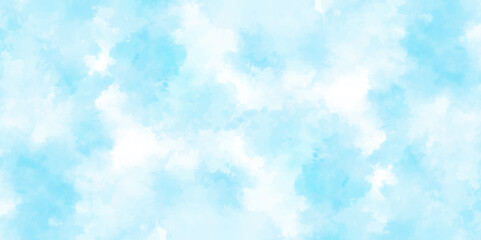 gradient light white sky background with fluffy clouds .Nature landscape in environment day horizon skyline view .cloudy in sunshine calm bright winter air background .	